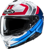 Full-Face Motorcycle Helmet Hjc I71 Advanced Polycarbonate Mc21 Viz Size 06 Xs