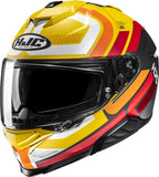 Full-Face Motorcycle Helmet Hjc I71 Advanced Polycarbonate Mc3Sf Viz Size 10 Xl