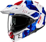 Flip-Up Motorcycle Helmet Hjc I80 Advanced Polycarbonate Mc21 Roki Size 08 M