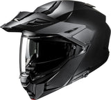 Flip-Up Motorcycle Helmet Hjc I80 Advanced Polycarbonate Semi Flat Black Size 09 L