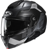Flip-Up Motorcycle Helmet Hjc I91 Advanced Polycarbonate Composite Mc5Sf Carst Size 09 L