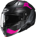 Flip-Up Motorcycle Helmet Hjc I91 Advanced Polycarbonate Composite Mc8Sf Carst Size 08 M