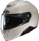 Flip-Up Motorcycle Helmet Hjc I91 Advanced Polycarbonate Composite Semi Flat Sand Size 06 Xs