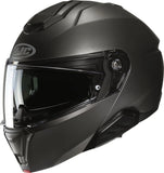 Flip-Up Motorcycle Helmet Hjc I91 Advanced Polycarbonate Composite Semi Flat Titanium Size 09 L