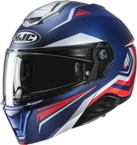 Flip-Up Motorcycle Helmet Hjc I91 Advanced Polycarbonate Composite Mc21Sf Tricus Size 07 S