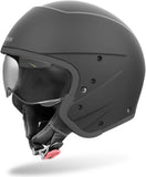 Urban Motorcycle Helmet Airoh J 110 - J111 Composite Carbon Matte Black Color Size M