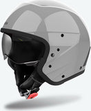 Urban Motorcycle Helmet Airoh J 110 - J198 Composite Carbon Concrete Gloss Color Size Xxl