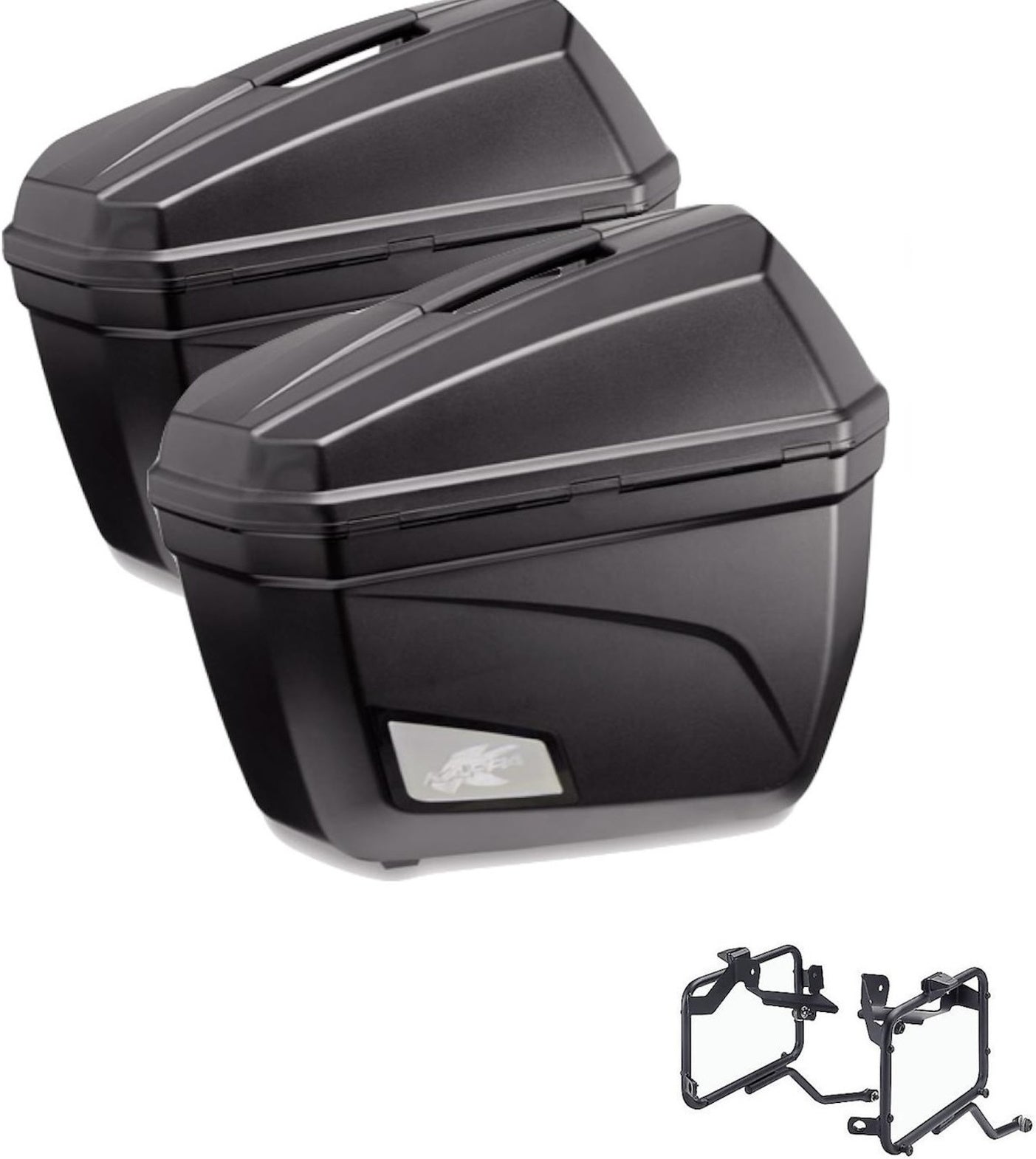 Side Cases K22N + Side Cases Holder - Kappa Moto Compatible With Triumph Tiger 660 Sport (2022-2023)