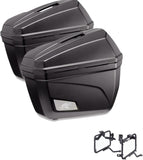 Side Cases K22N + Side Cases Holder - Kappa Moto Compatible With Suzuki 650 Burgman (2013-2020)