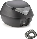 Top Case K29Nt + Rear Rack - Kappa Moto Compatible With Honda Forza 125 Abs (2015-2018)