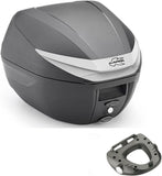 Top Case K3000N + Rear Rack - Kappa Moto Compatible With Honda Nc 750 X (2016-2020)