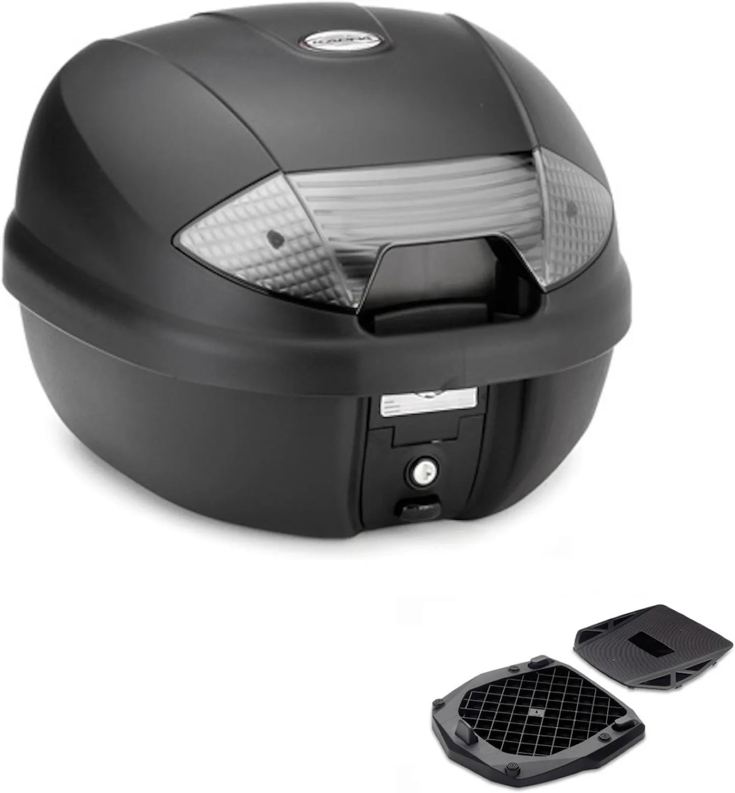 Top Case K30Nt + Rear Rack - Kappa Moto Compatible With Benelli Trk 502 X (2020-2023)