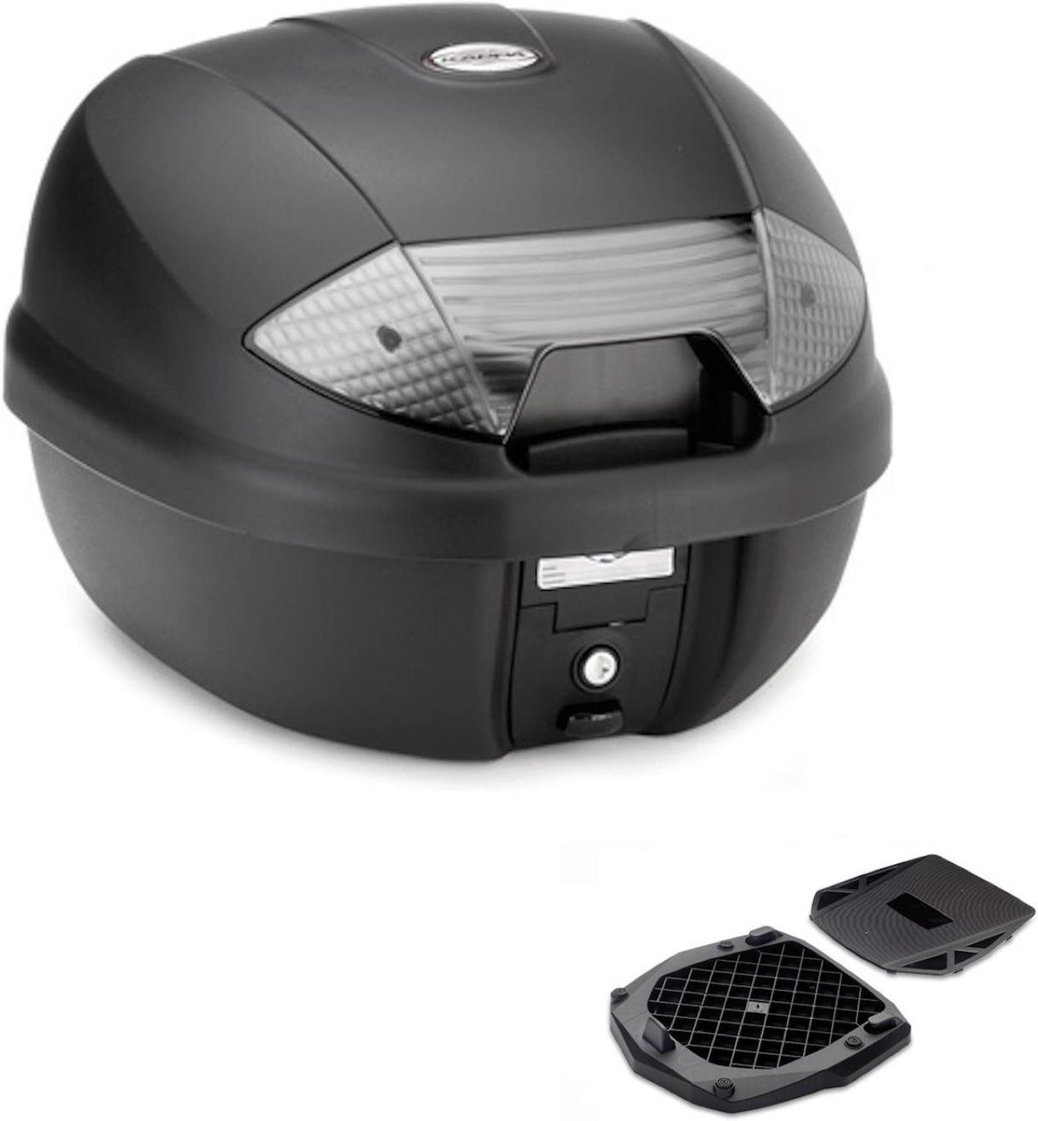 Top Case K30Nt + Rear Rack - Kappa Moto Compatible With Piaggio Vespa Sprint 50 - 125 - 150 (2014-2023)
