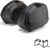 Side Cases K33N + Side Cases Holder - Kappa Moto Compatible With Honda Nc 750 S (2016-2020)