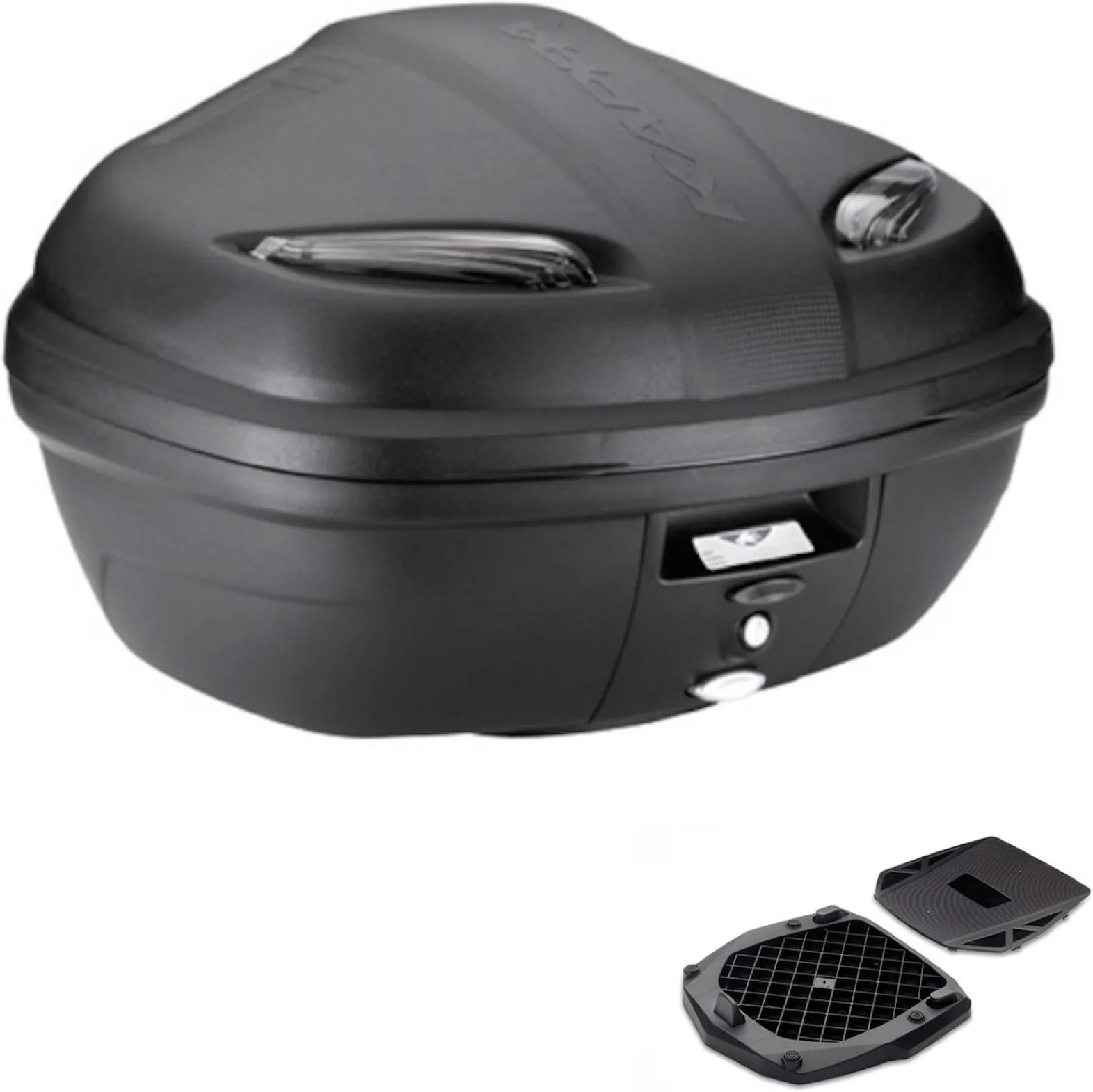 Top Case K47Nt + Rear Rack Manta - Kappa Moto Compatible With Askoll Ngs1 Ngs2 Ngs3 (2020-2023)
