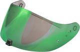 Helmet Visor Exo-R1 Evo Ii Carbon Air Scorpion Exo Kdf-16-1 Green Mirror
