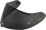 Helmet Visor Racing 2D Fim Tear Off Exo-R1 Evo Ii Carbon Air Scorpion Exo Kdf-16-2 Dark Smoke