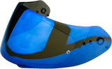 Helmet Visor Exo-491 Scorpion Exo Kdf14-3 Blue Mirror
