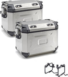 Side Cases Kfr48Apack2 + Side Cases Holder K'Force - Kappa Moto Compatible With Ktm 890 Adventure (2021-2022)