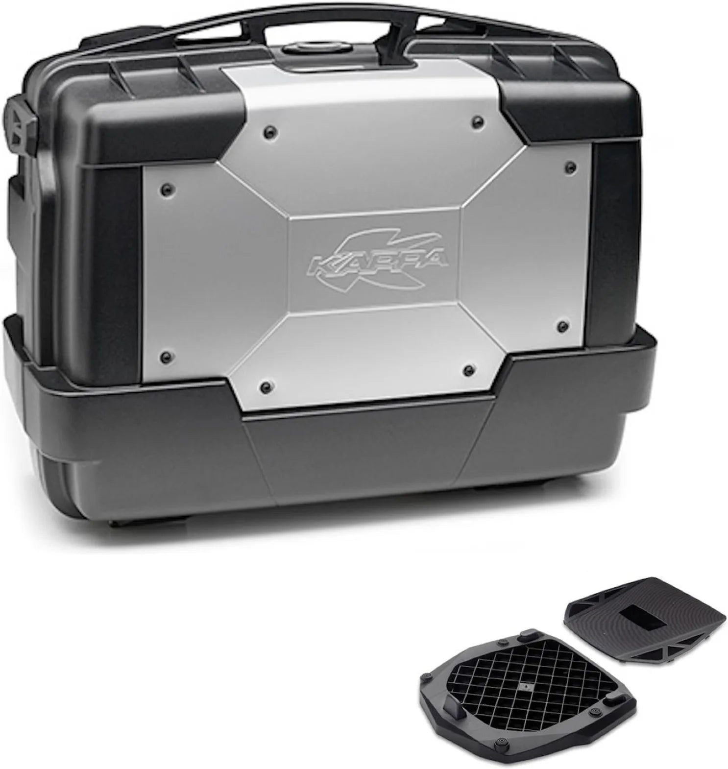 Top Case Kgr33 + Rear Rack Garda - Kappa Moto Compatible With Benelli Trk 502 X (2020-2023)