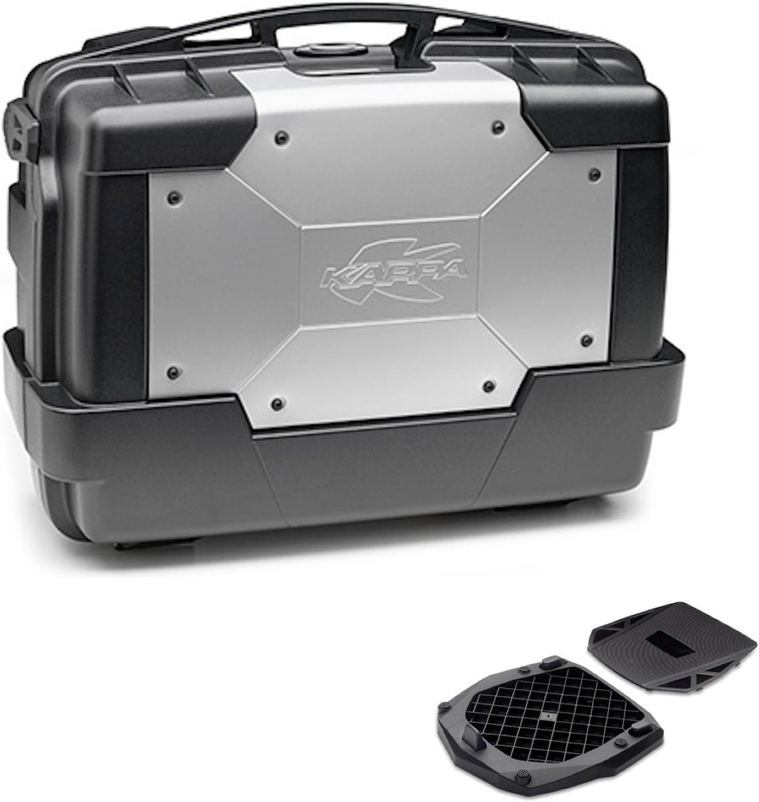 Top Case Kgr33 + Rear Rack Garda - Kappa Moto Compatible With Triumph Bonneville T100 (2017-2022)
