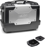 Top Case Kgr33 + Rear Rack Garda - Kappa Moto Compatible With Triumph Tiger 800 Xc - Xr (2011-2017)