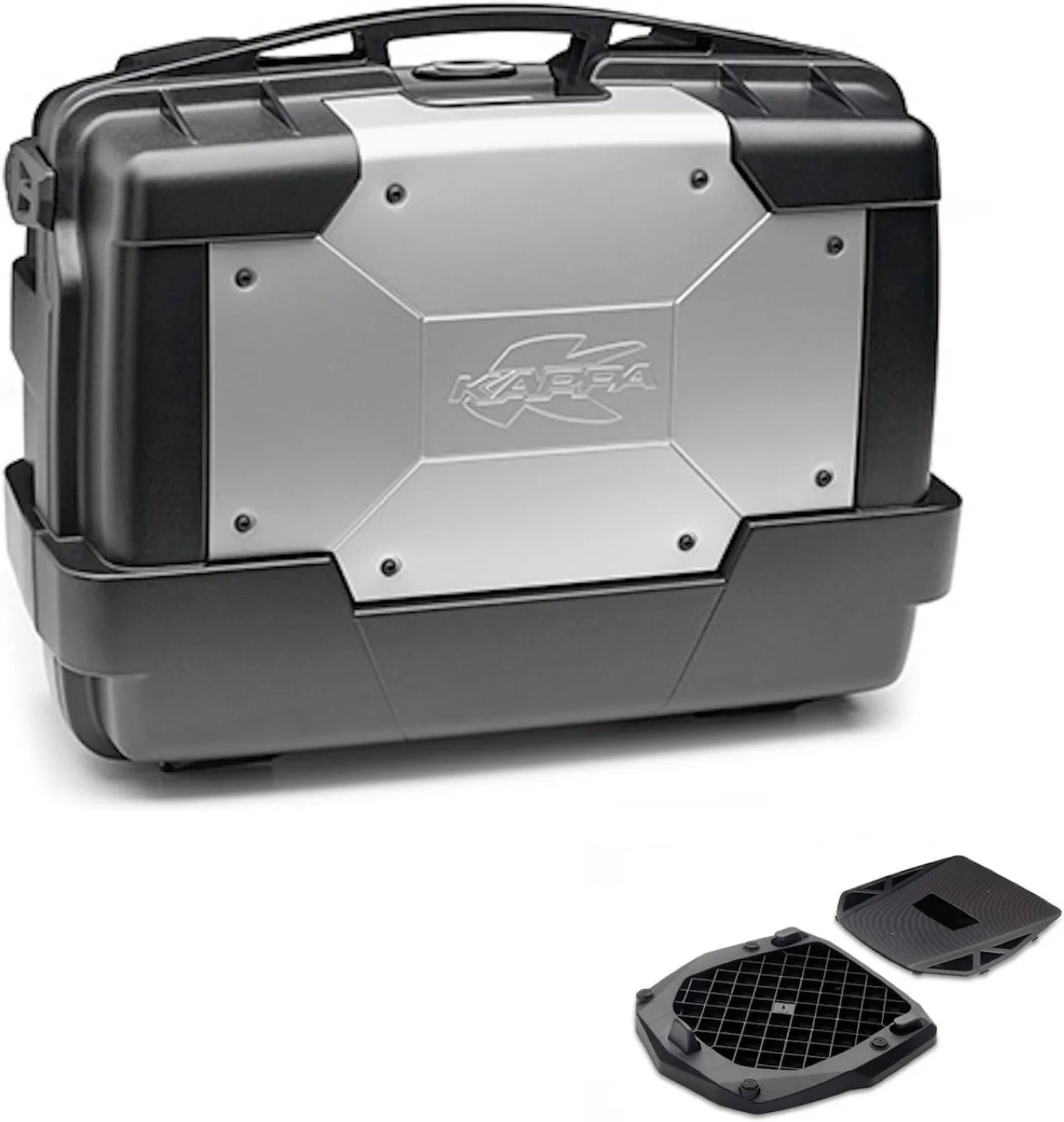 Top Case Kgr33 + Rear Rack Garda - Kappa Moto Compatible With Benelli Trk 502 (2017-2020)