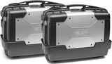 Side-Cases Kgr33Pack2 Garda 33 Lt + Side-Case Holder Monokey - Kappa Moto Compatible With Honda X-Adv 750 (2017-2019)