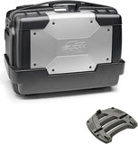 Top Case Kgr46 + Rear Rack Garda - Kappa Moto Compatible With Kawasaki Zr 7 750 S (1999-2004)