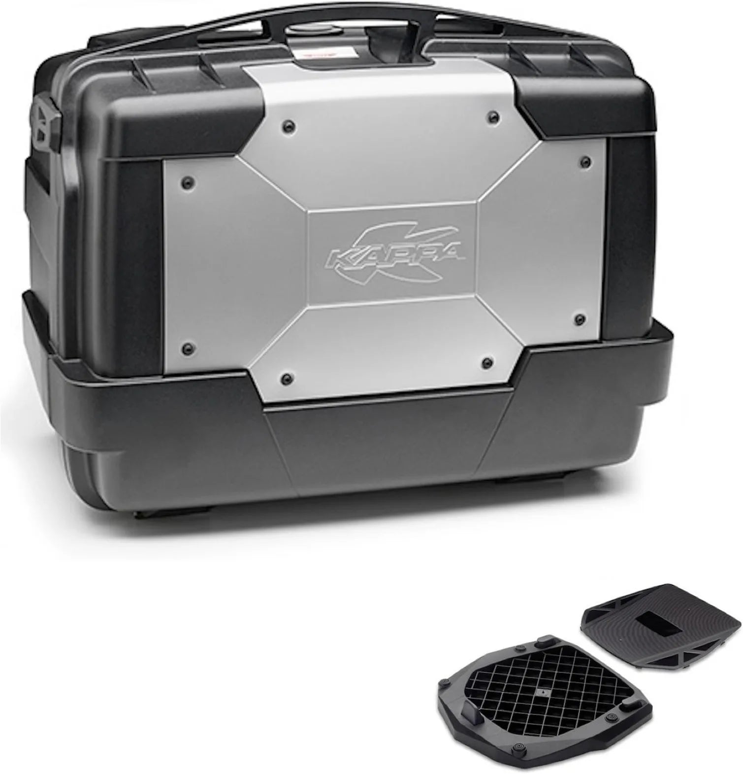 Top Case Kgr46 + Rear Rack Garda - Kappa Moto Compatible With Benelli Trk 502 (2021-2023)