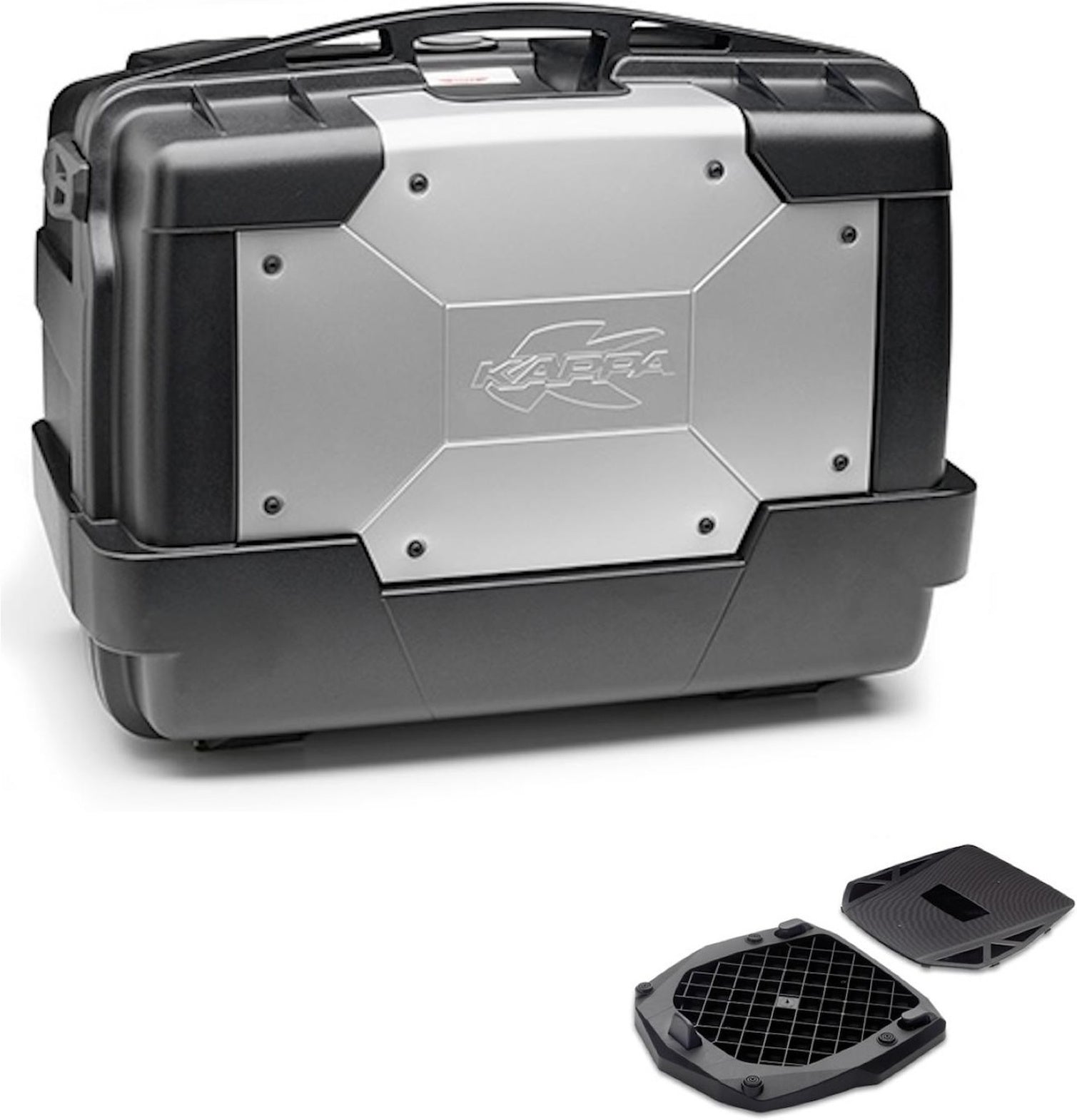 Top Case Kgr46 + Rear Rack Garda - Kappa Moto Compatible With Triumph Speed Twin 1200 (2019-2020)