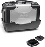 Top Case Kgr46 + Rear Rack Garda - Kappa Moto Compatible With Benelli Trk 502 X (2020-2023)