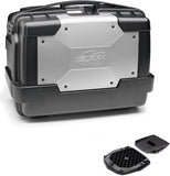 Top Case Kgr46 + Rear Rack Garda - Kappa Moto Compatible With Piaggio Mp3 125 - 300 Yourban (2011-2018)