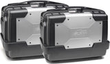 Side-Cases Kgr46Pack2 Garda 46 Lt + Side-Case Holder Monokey - Kappa Moto Compatible With Ktm 390 Adventure (2020-2023)