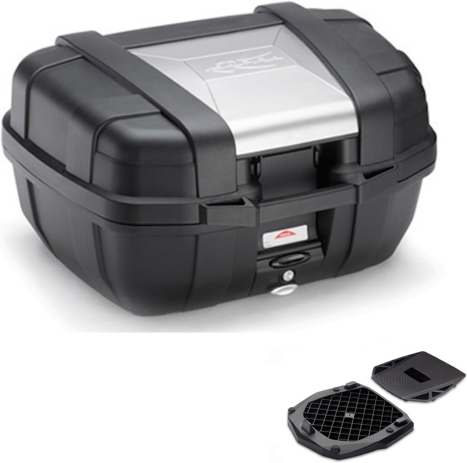 Top Case Kgr52 + Rear Rack Garda - Kappa Moto Compatible With Triumph Tiger 1200 (2018)