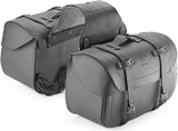 Side-Bags Kmlw01 16-25 Lt + Side-Case Holder - Kappa Moto Compatible With Triumph Street Twin 900 (2016-2022)