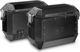Side-Cases Kms36B K'Mission + Side-Case Holder Aluminium - Kappa Moto Compatible With Yamaha Ténéré 700 (2019-2020)