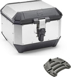 Top Case Kms44A + Rear Rack K'Mission Aluminium - Kappa Moto Compatible With Kawasaki Er-5 500 (2001-2007)