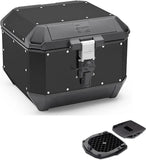 Top Case Kms44B + Rear Rack K'Mission Aluminium - Kappa Moto Compatible With Honda Cmx 500 Rebel (2020-2023)