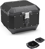 Top Case Kms44B + Rear Rack K'Mission Aluminium - Kappa Moto Compatible With Yamaha Majesty 400 (2004-2008)