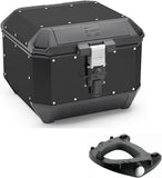 Top Case Kms44B + Rear Rack K'Mission Aluminium - Kappa Moto Compatible With Triumph Tiger 900 (2020-2023)