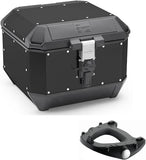 Top Case Kms44B + Rear Rack K'Mission Aluminium - Kappa Moto Compatible With Honda Nc 750 X Dct (2014-2015)
