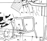 Engine Guard - Kappa Moto Compatible With Honda Africa Twin 750 (1993-1995)