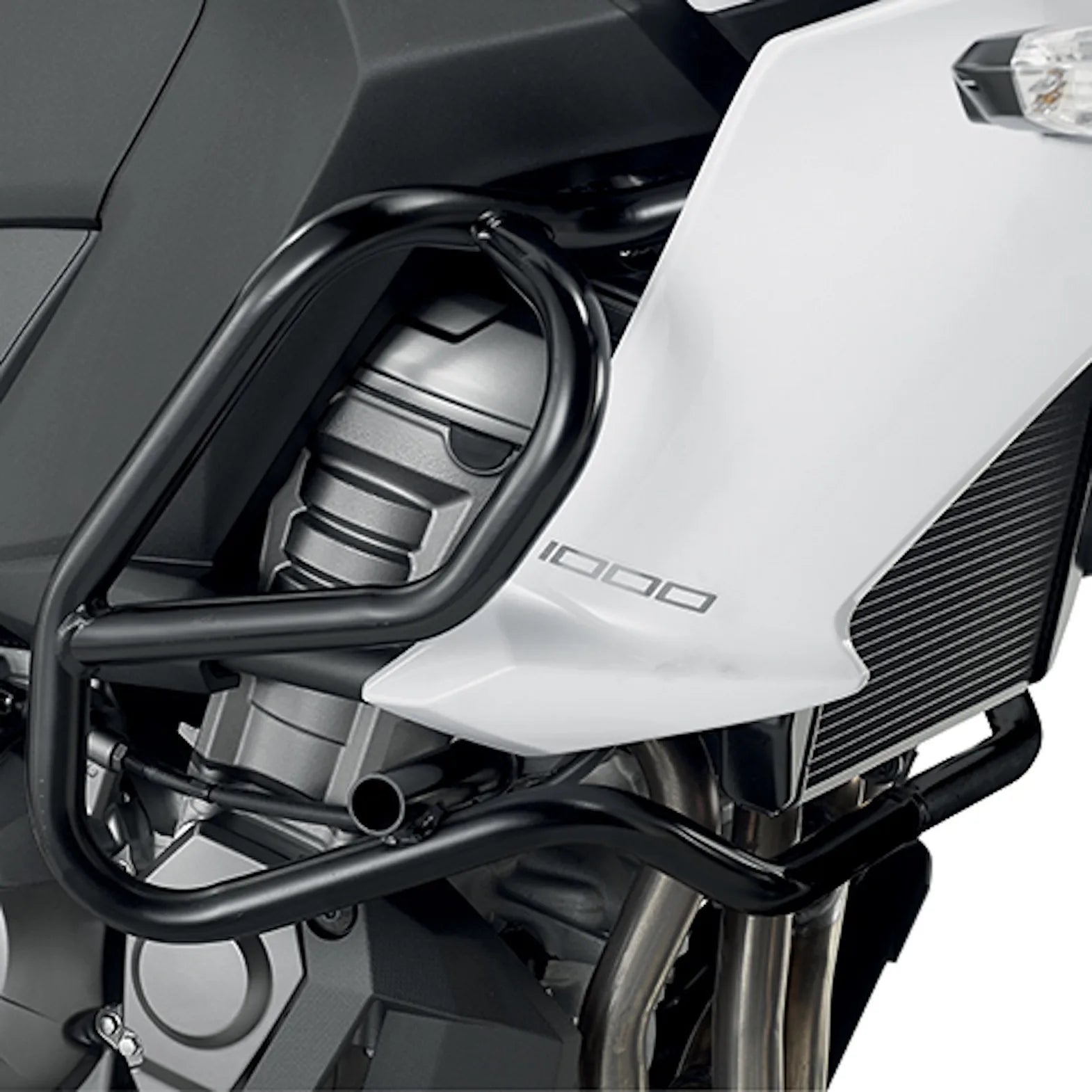 Engine Protector Kn4113 - Kappa Moto Compatible With Kawasaki Versys 1000 (2015-2018)