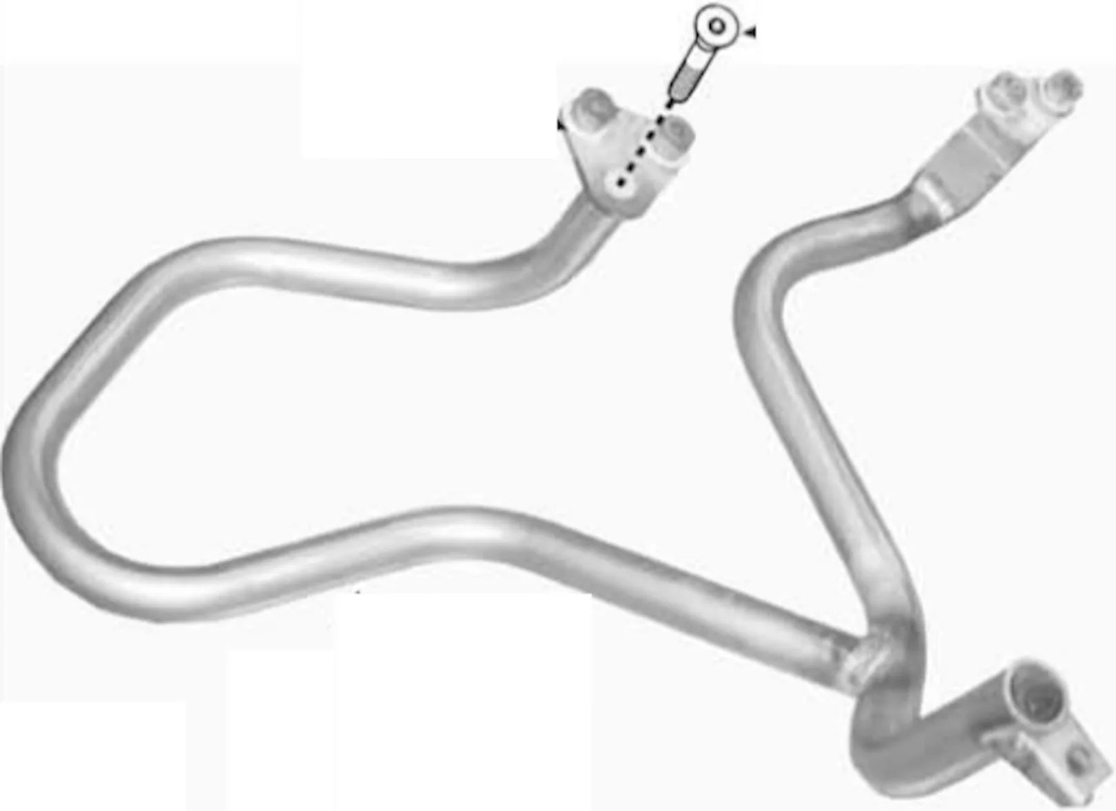 Engine Guard - Kappa Moto Compatible With Kawasaki Klv 1000 (2004-2010)