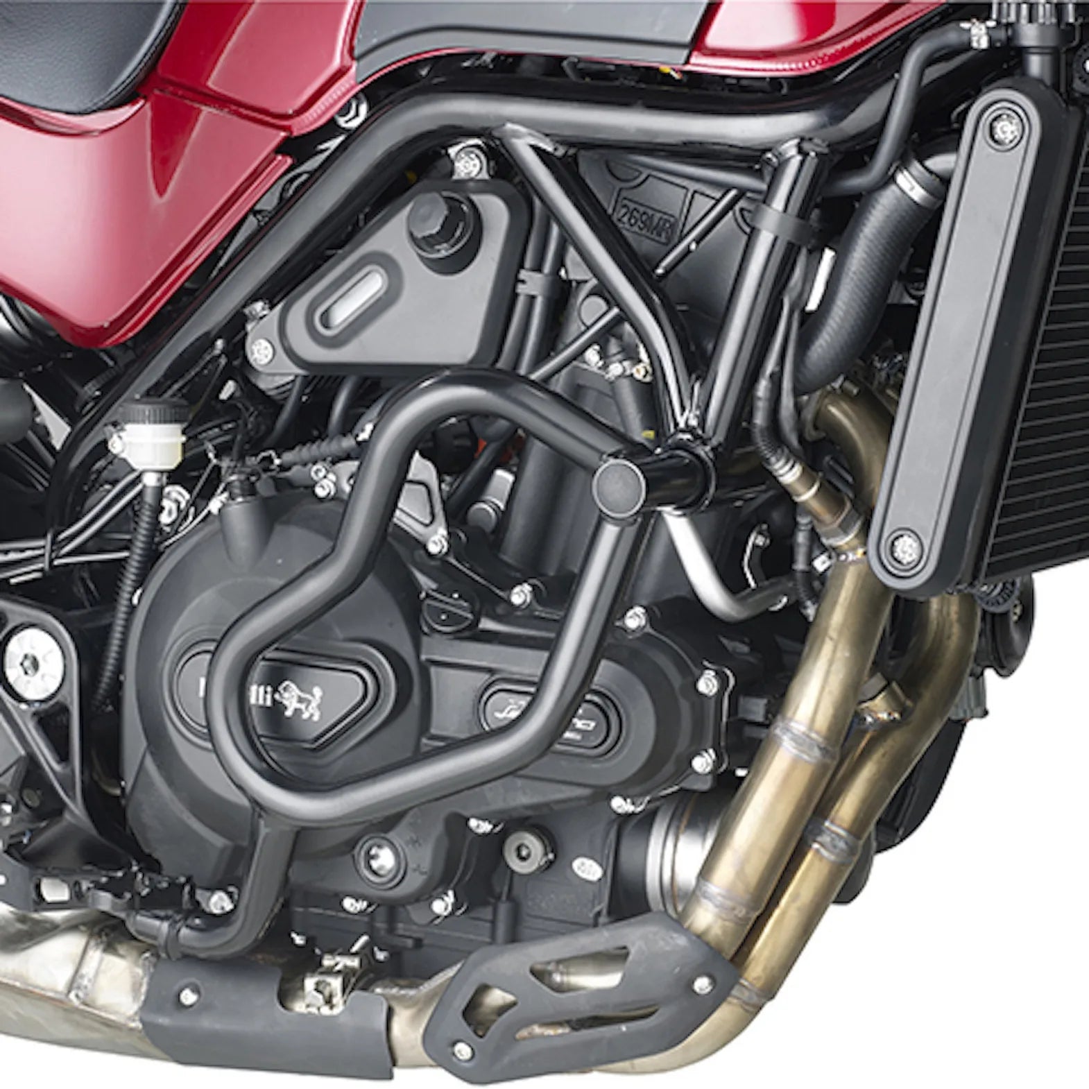 Engine Guard - Kappa Moto Compatible With Benelli Leoncino 500 Trail (2017-2023)