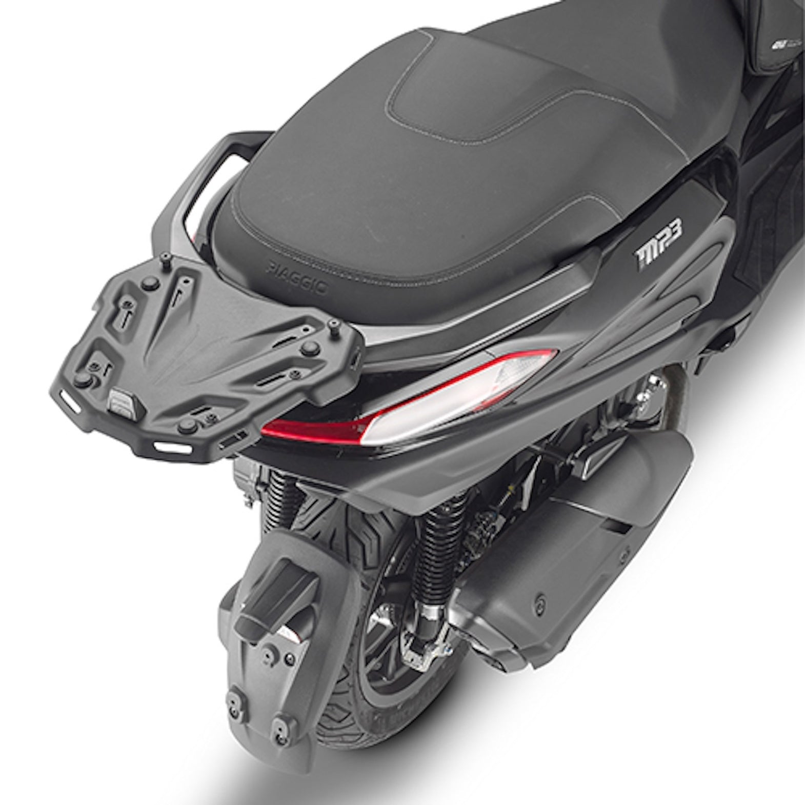 Rear Rack Monokey - Kappa Moto Compatible With Piaggio Mp3 400 Sport Hpe (2022-2023)