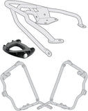 Rear-Rack Monokey + Side-Case Holder Retro Fit - Kappa Moto Compatible With Triumph Bonneville T100 (2017-2022)