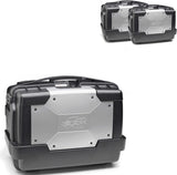 Top Case Kgr46 + Side-Cases Kgr46 + Side-Case Holder - Kappa Moto Compatible With Triumph Bonneville T100 (2017-2022)