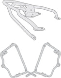 Rear-Rack Monolock + Side-Case Holder Retro Fit - Kappa Moto Compatible With Triumph Bonneville T100 (2017-2022)